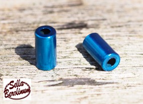 5 mm Endhülse cyanblau eloxiert